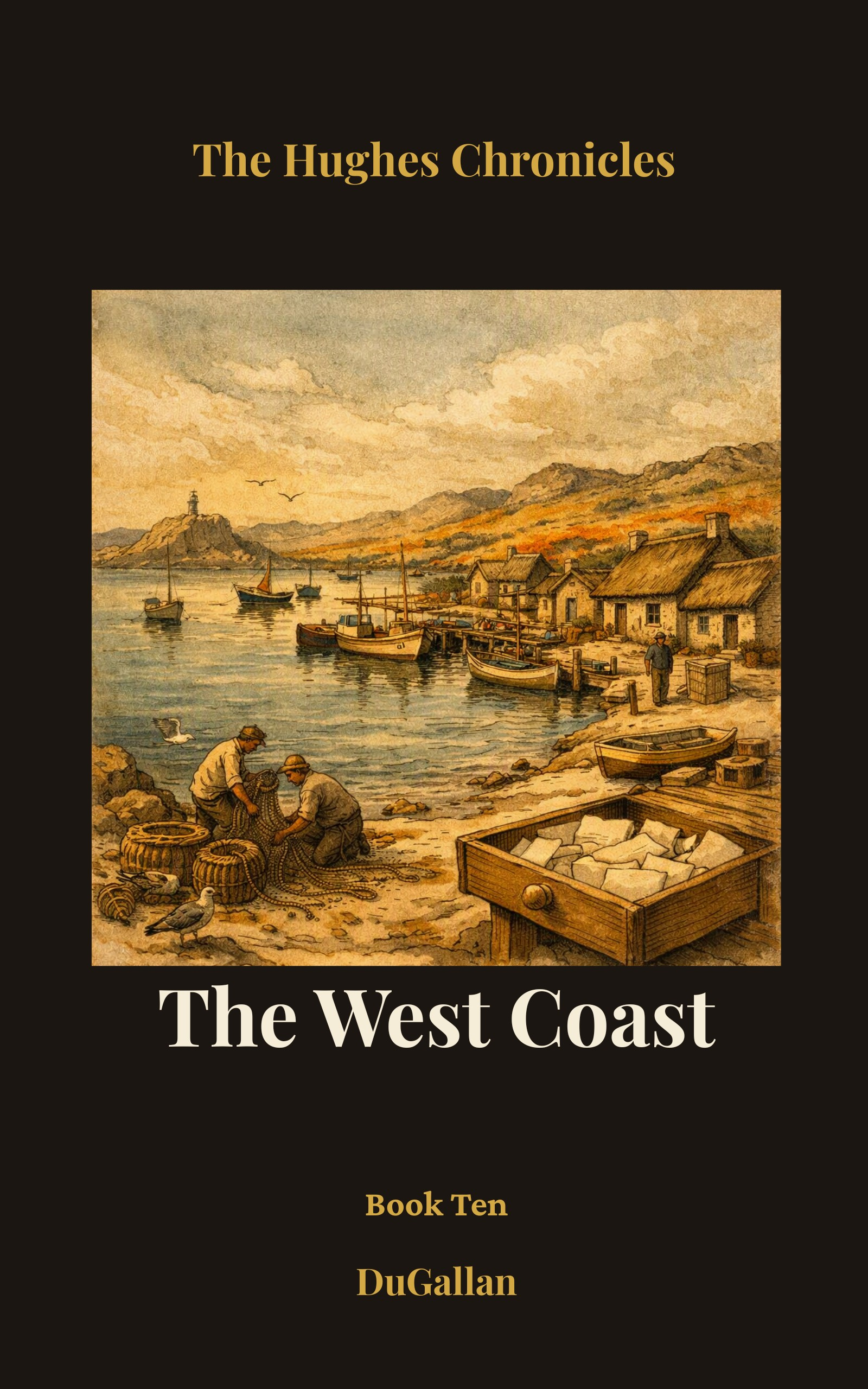 The West Coast — Hughes Chronicles Book 10, DG arrives in Saldanha Bay and finds the third flower on the West Coast hillside