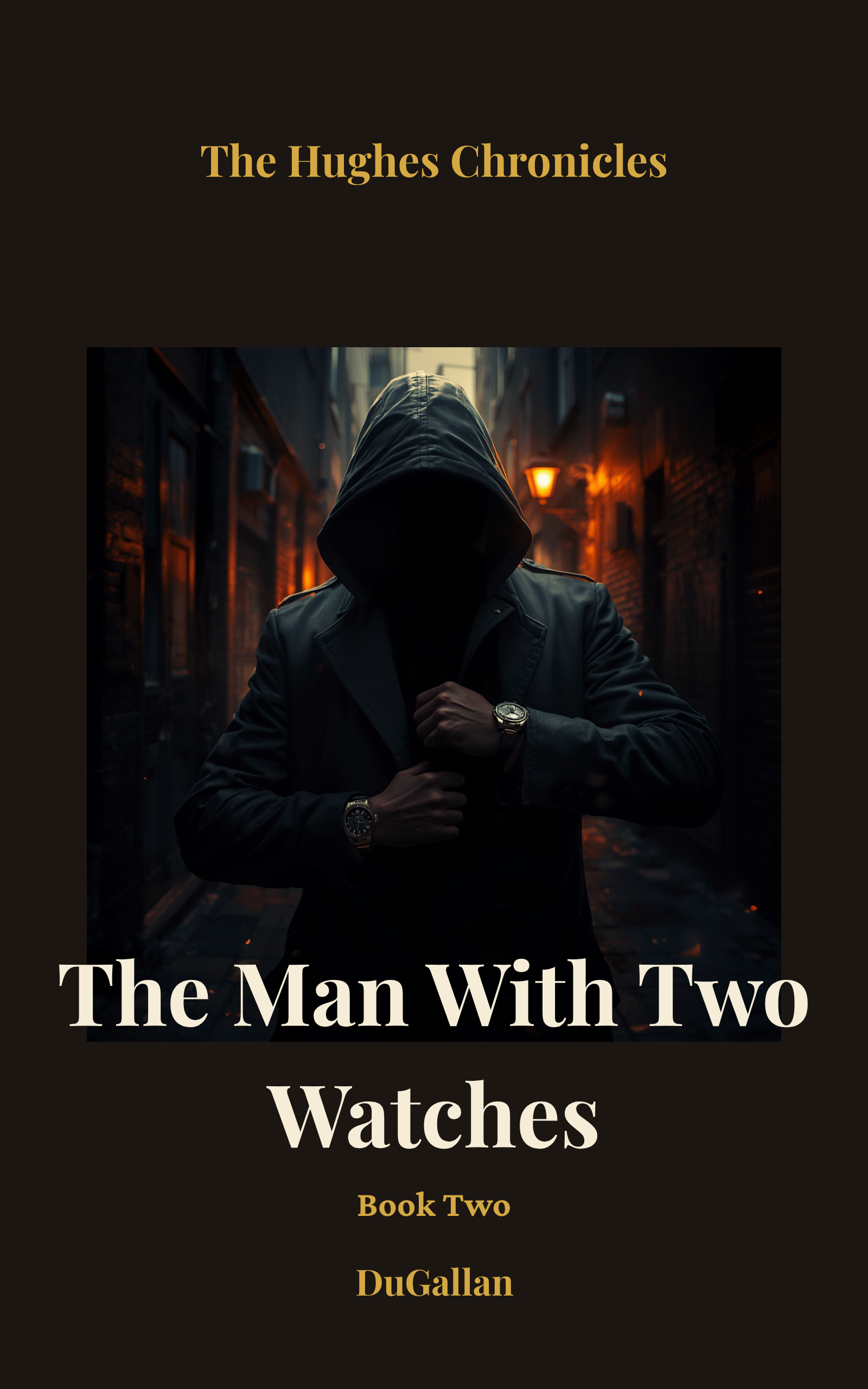 The Man With Two Watches — Hughes Chronicles Book 2, a clue-driven family mystery adventure book cover set in South Africa