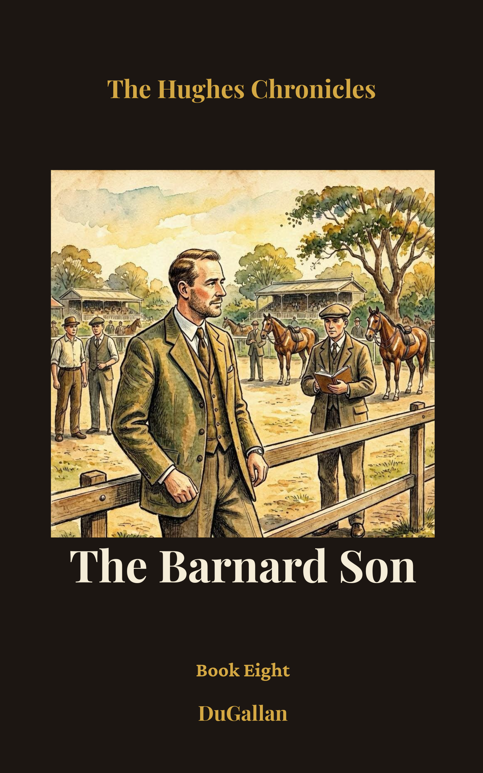 The Barnard Son — Hughes Chronicles Book 8, a South African family mystery adventure book cover set in Johannesburg